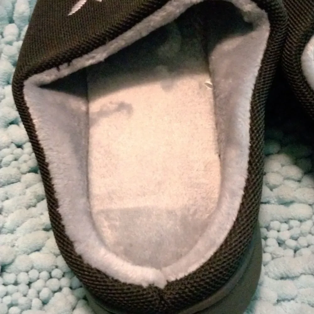 Nwt Kisfly Black House Slippers Size 11-12
